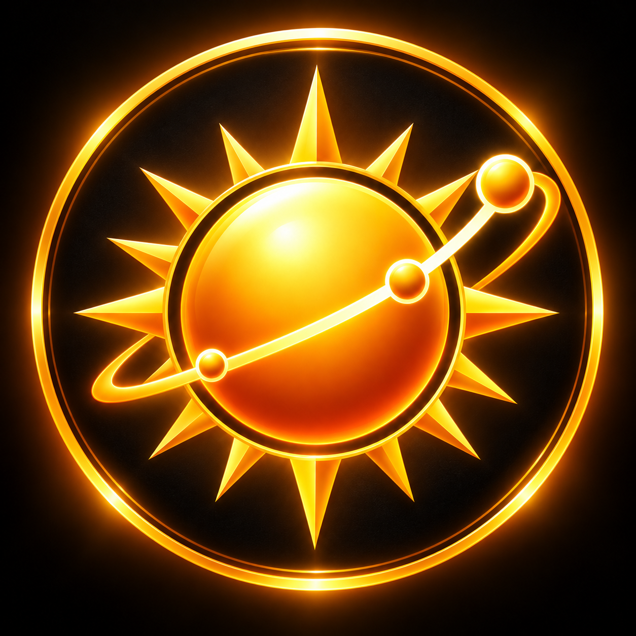 SUNV orbital sun emblem